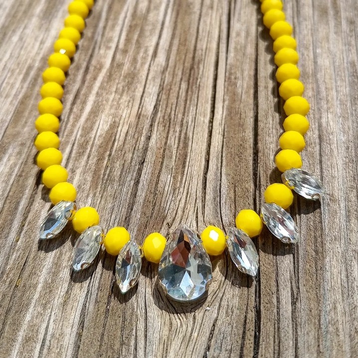 Yellow Summer Necklace