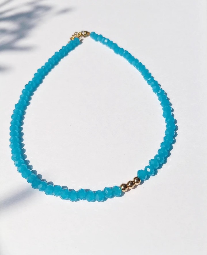 Blue Sea Summer Necklace